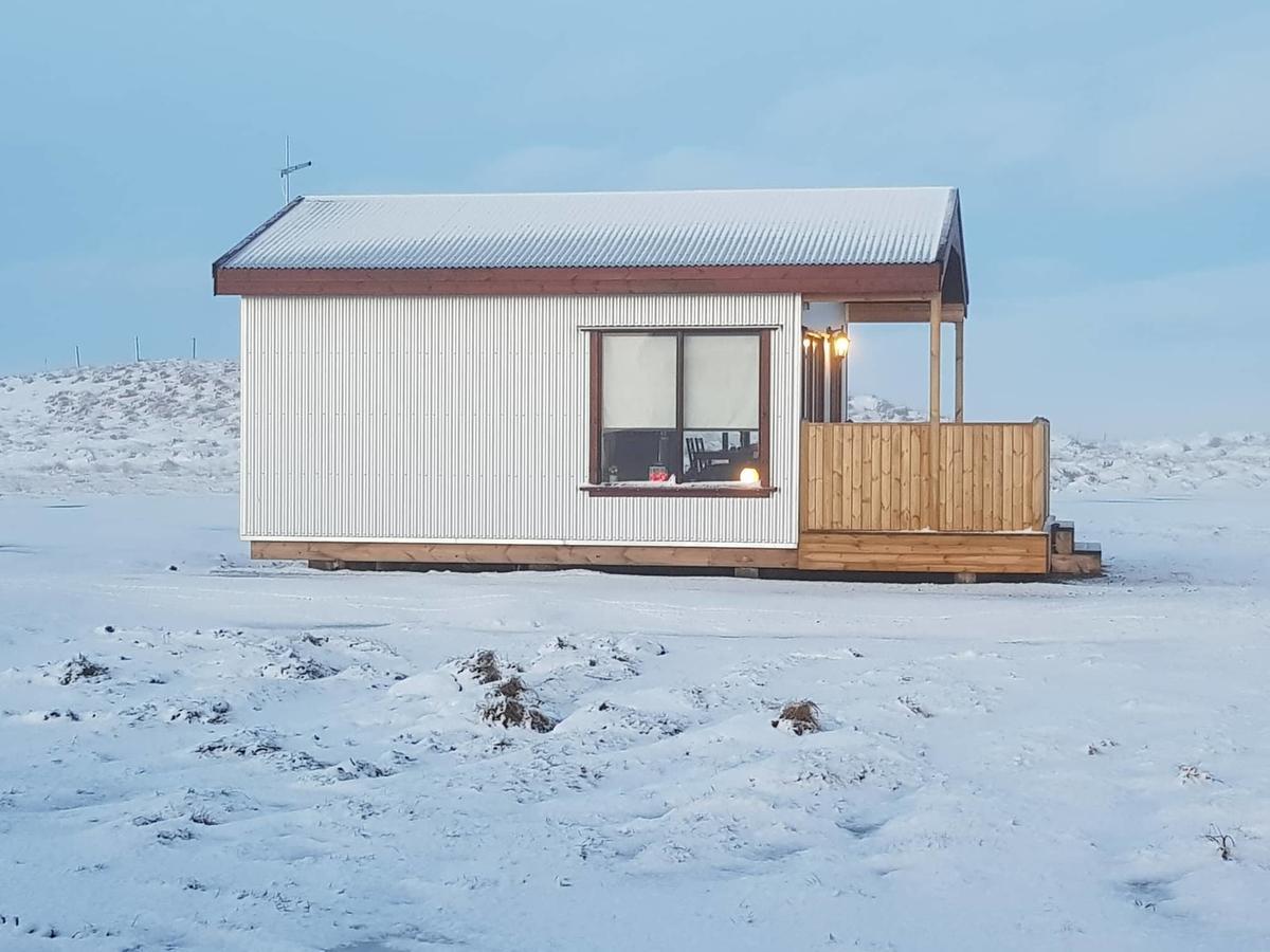 Hekla Cabin 3 Volcano And Glacier View Хела Екстериор снимка
