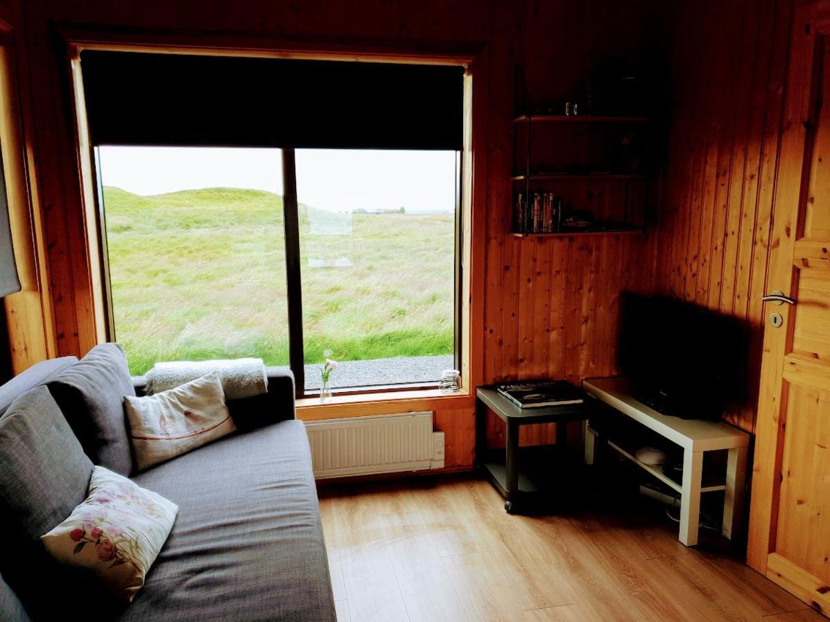 Hekla Cabin 3 Volcano And Glacier View Хела Екстериор снимка